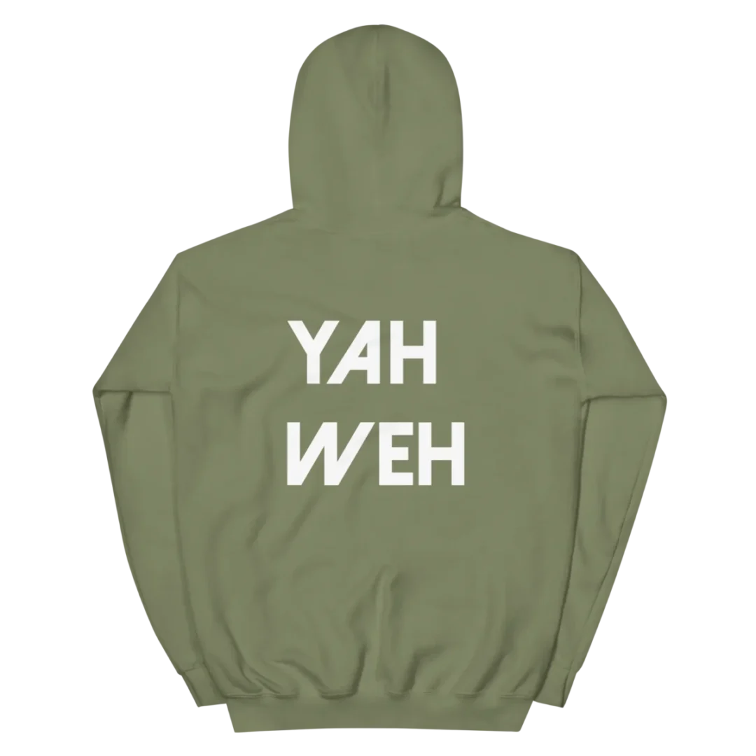 unisex heavy blend hoodie military green back 65c9e4999ab94 Kristen webbutik med produkter med ett större syfte