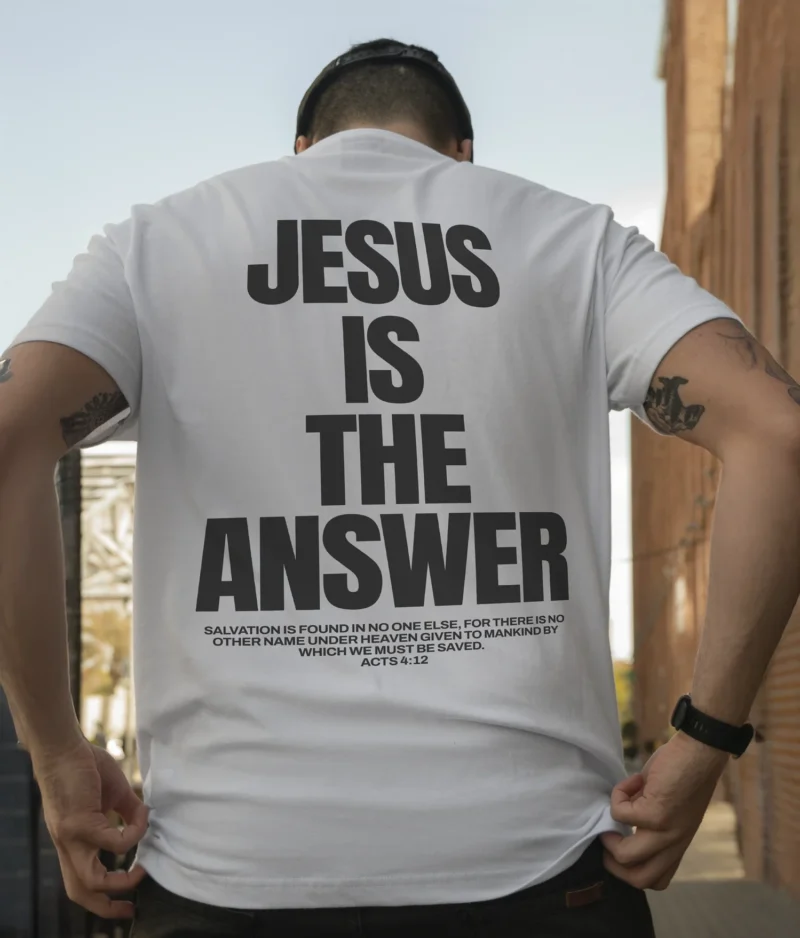 Jesus is the answer - Normal fit