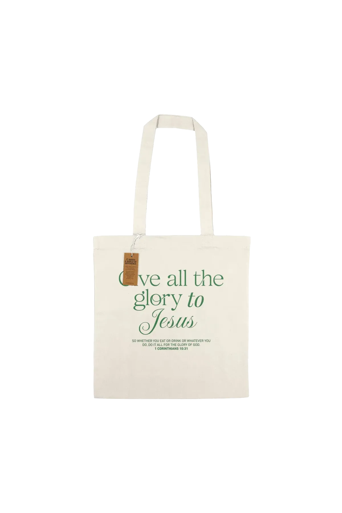 Give all the glory - tote give all the glory neutral Kristna kläder och presenter Give all the glory - tote - Bild 2