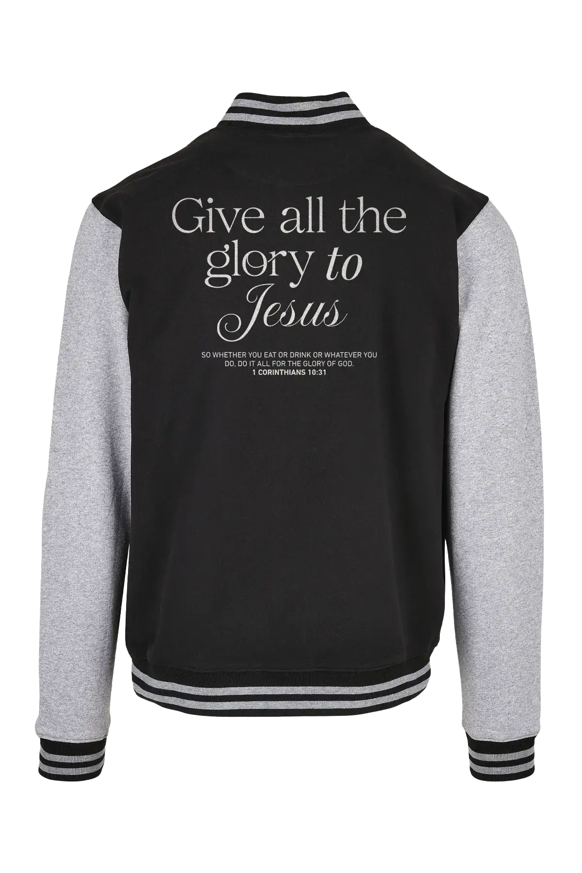 Give all the glory give glory college jacket Kristna kläder och presenter Give all the glory - Bild 2