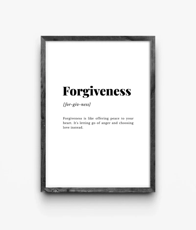Forgiveness