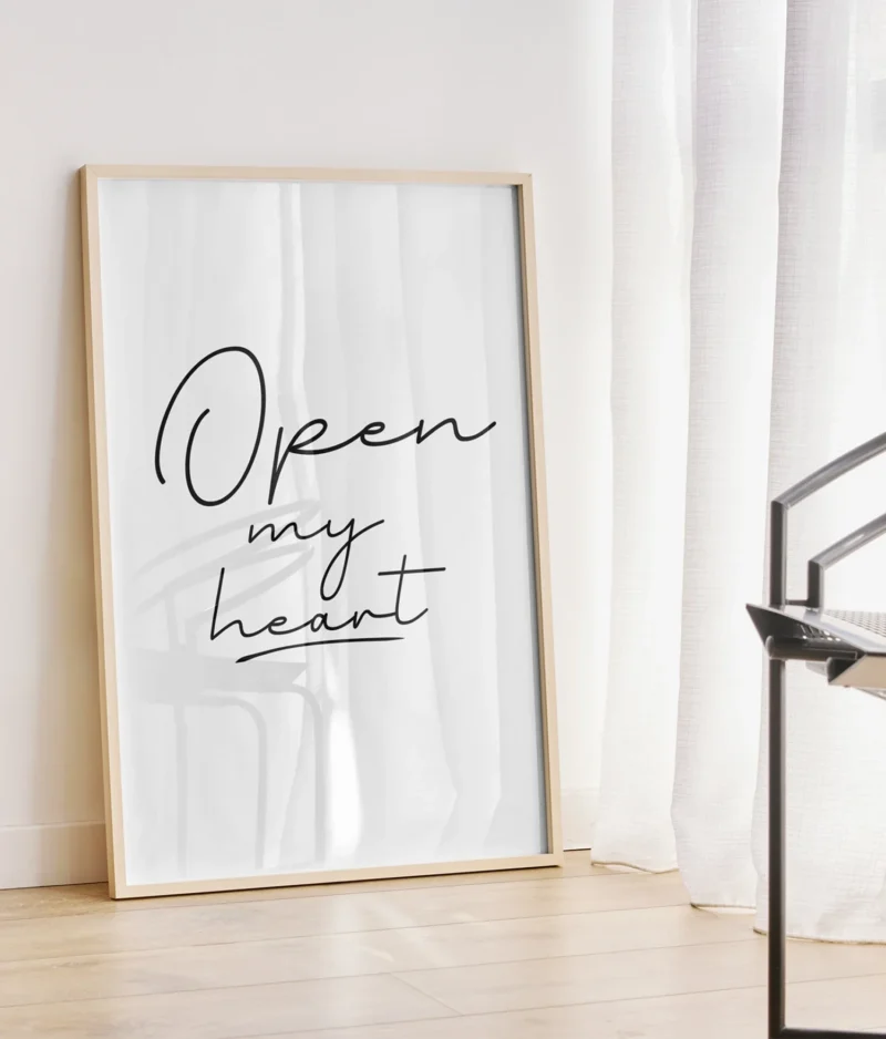 Open my heart