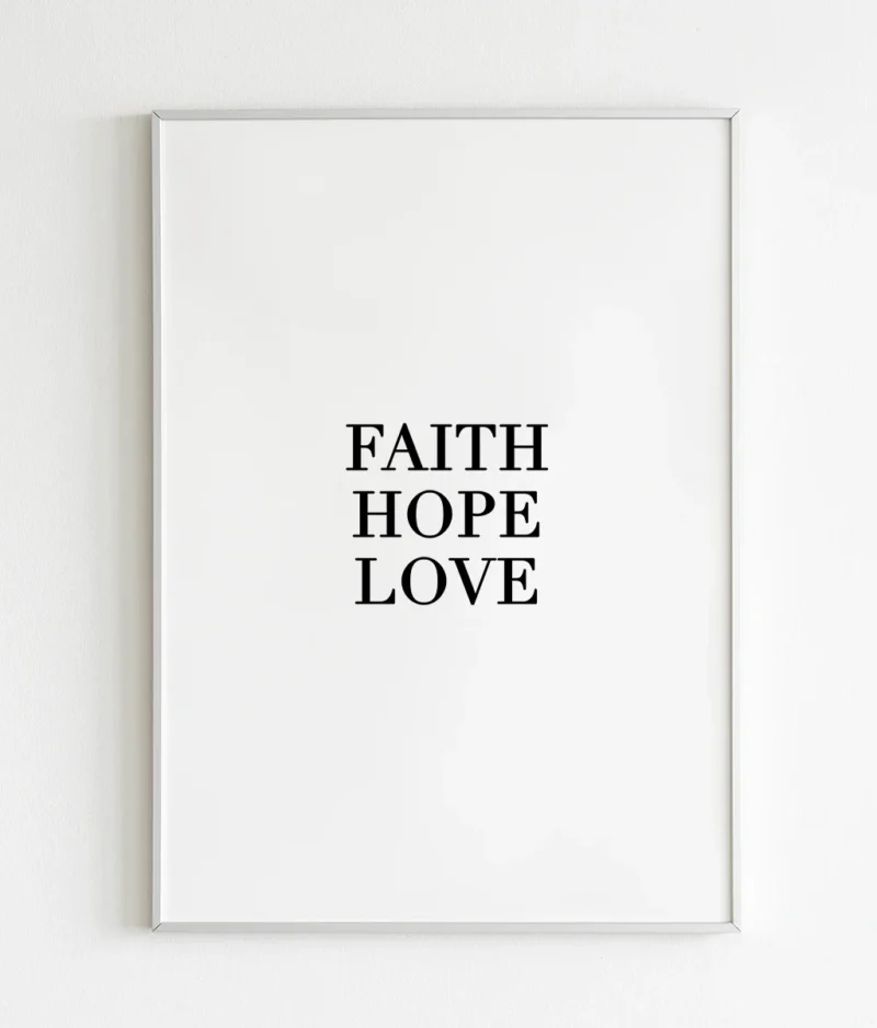 Faith Hope Love two