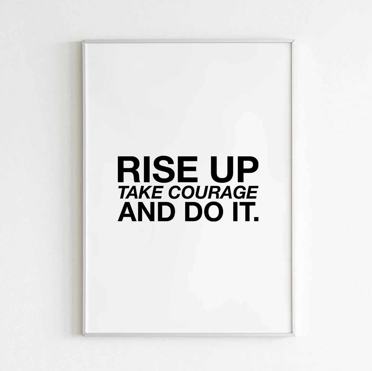 Rise up take courage Rise up take courage Kristna kläder och presenter Rise up take courage