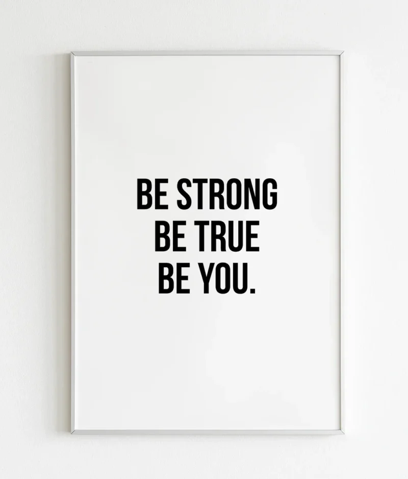 Be strong