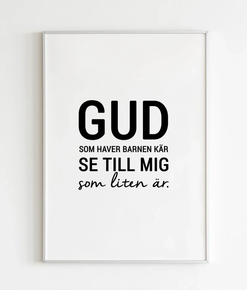 Gud som haver barnen kär
