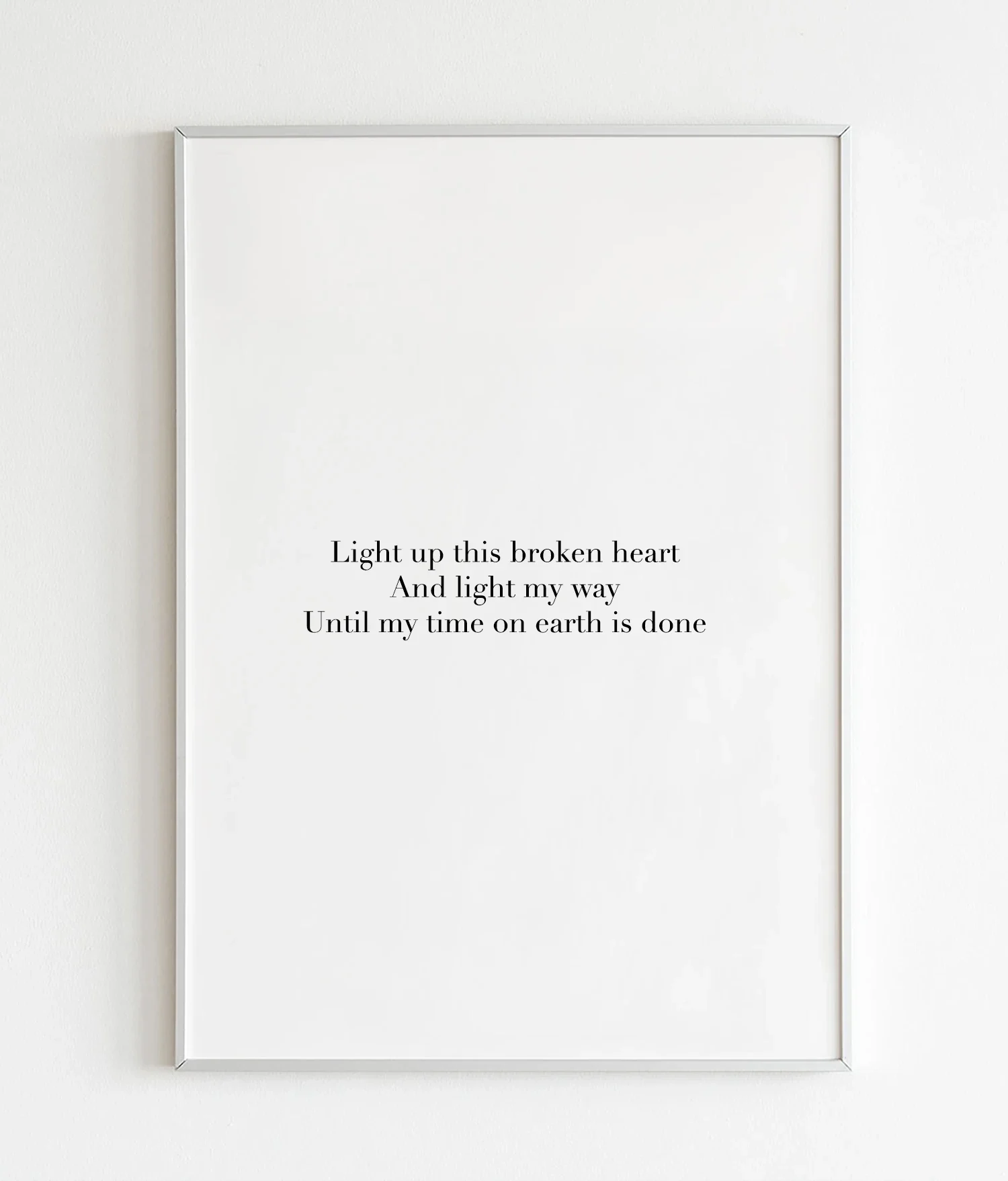 Light up this broken heart light up this broken heart Kristna kläder och presenter Light up this broken heart
