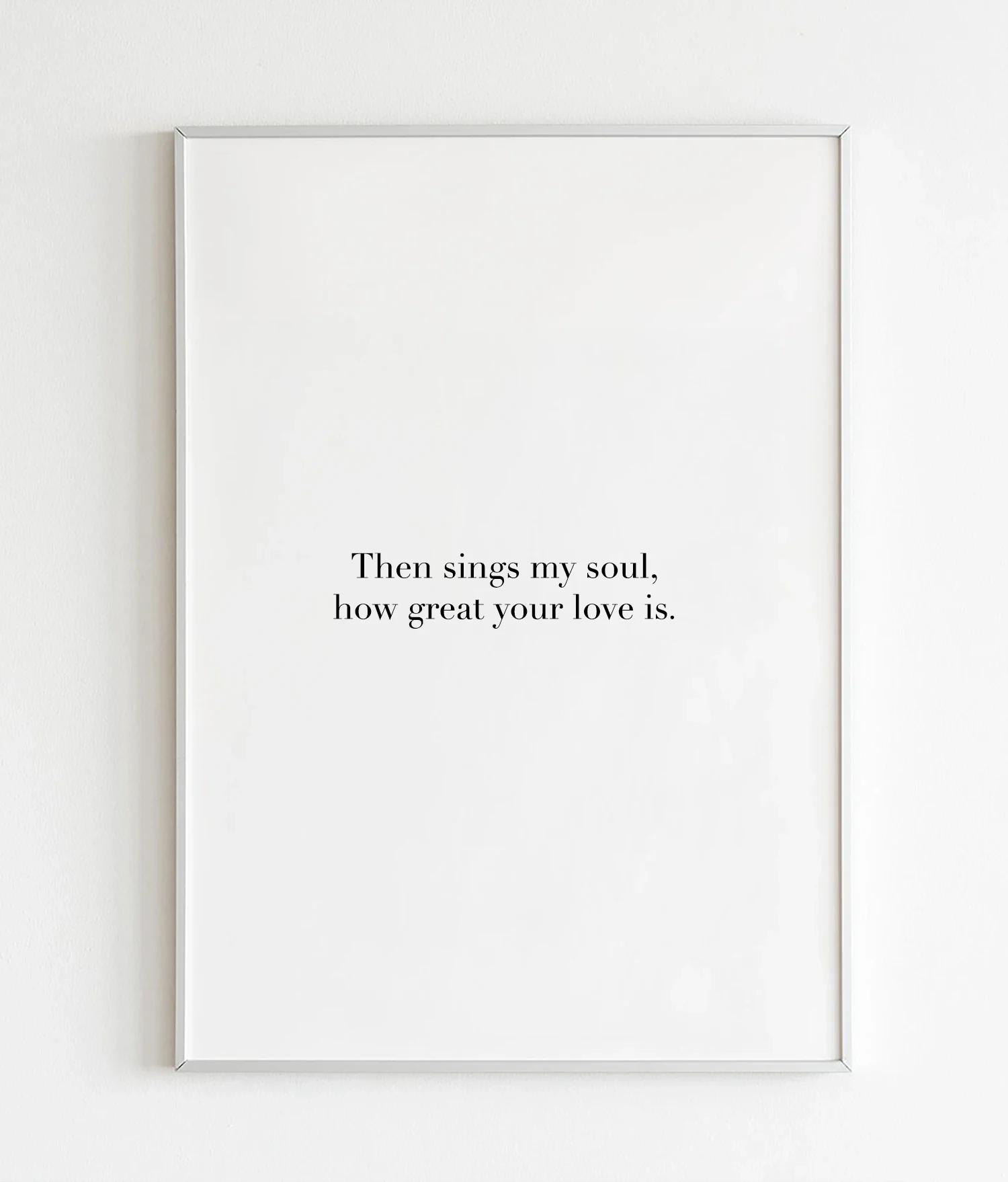 Then sings my soul then sings my soul Kristna kläder och presenter Then sings my soul