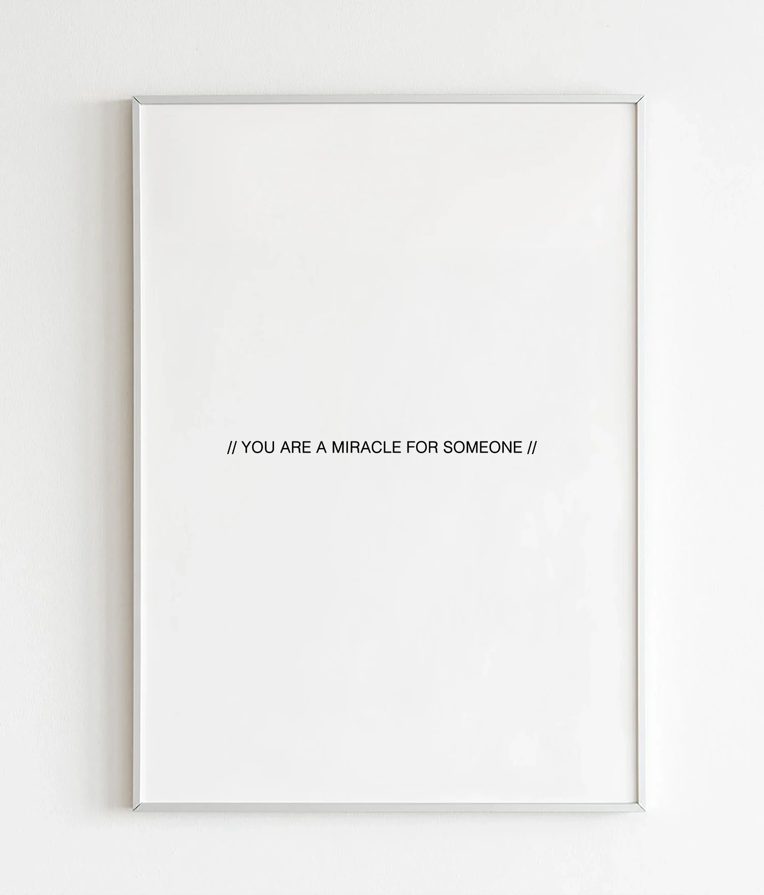 You are a miracle you are a miracle Kristna kläder och presenter You are a miracle