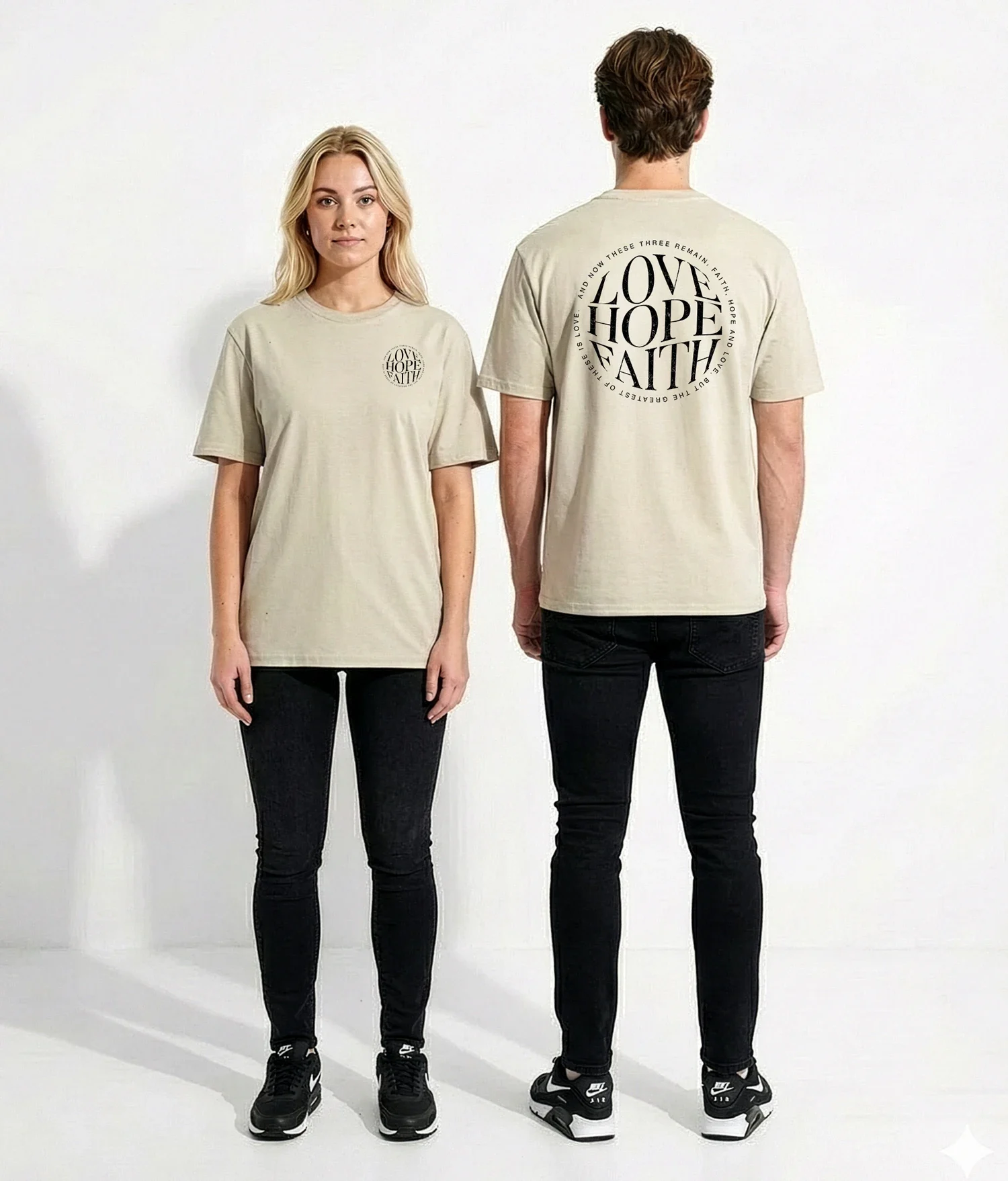 Love faith hope - Normal fit