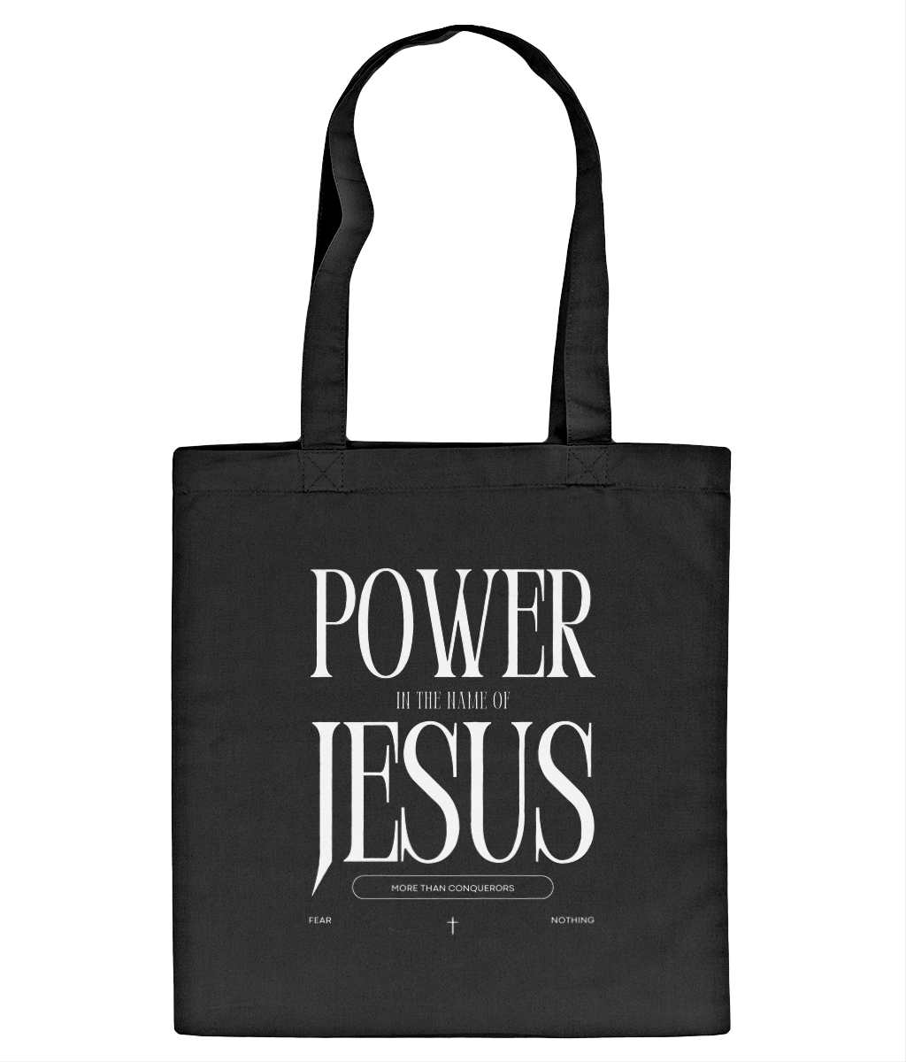 Totebag - Power of Jesus mockup 9663c8ac0ceb2a052fb31aa70b090310 Kristna kläder och presenter Totebag - Power of Jesus