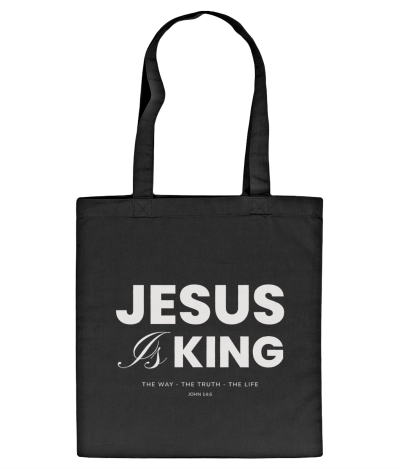 Totebag Jesus is king