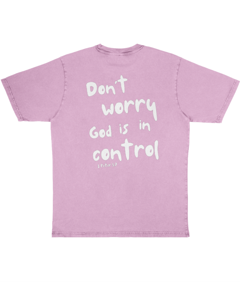 Don´t worry - Stone washed tee