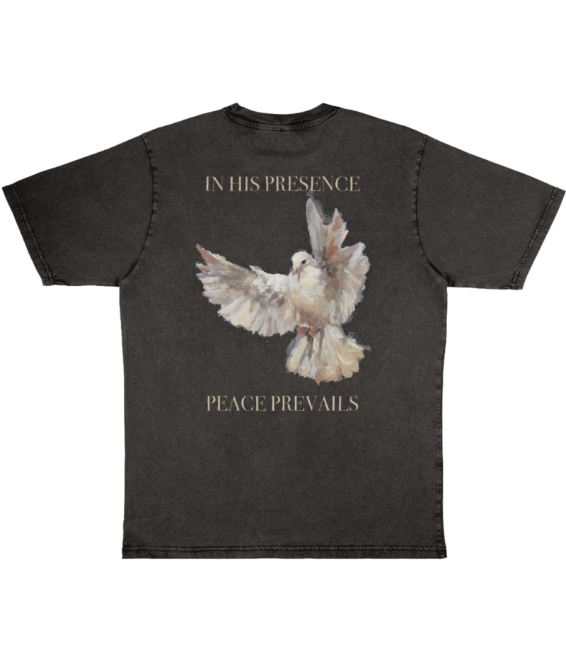 In his presence - Stonewashed tee