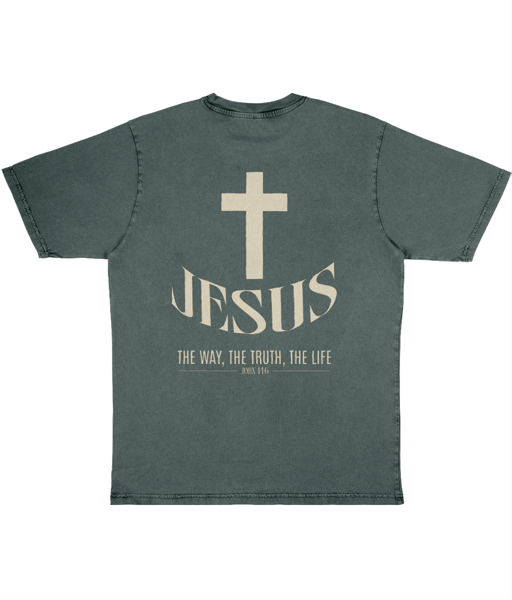 Jesus Cross - stone washed mockup 39bceda166a5a90eb3841ca7bd7df1e8 Kristna kläder och presenter Jesus Cross - stone washed - Bild 3
