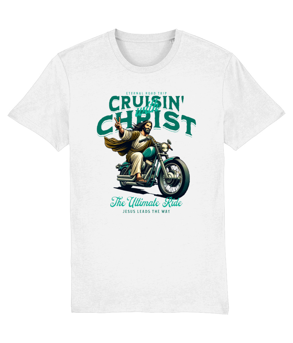 Cruisin´ whit Christ - tee christian clothes sweden 1 Kristna kläder och presenter Cruisin´ whit Christ - tee