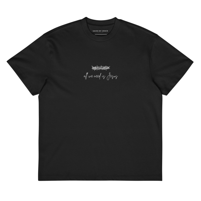 All we need - box tee