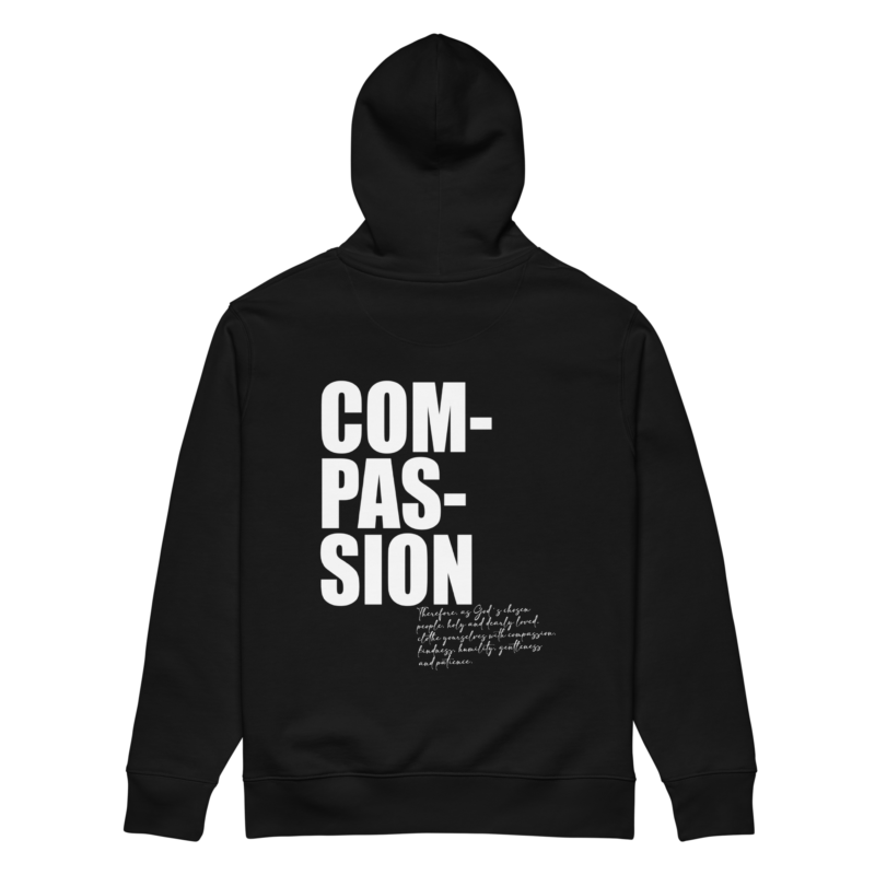 savedbygrace - kristna kläder och presenter compassion hoodie 2 Kristna kläder och presenter Compassion Hoodie