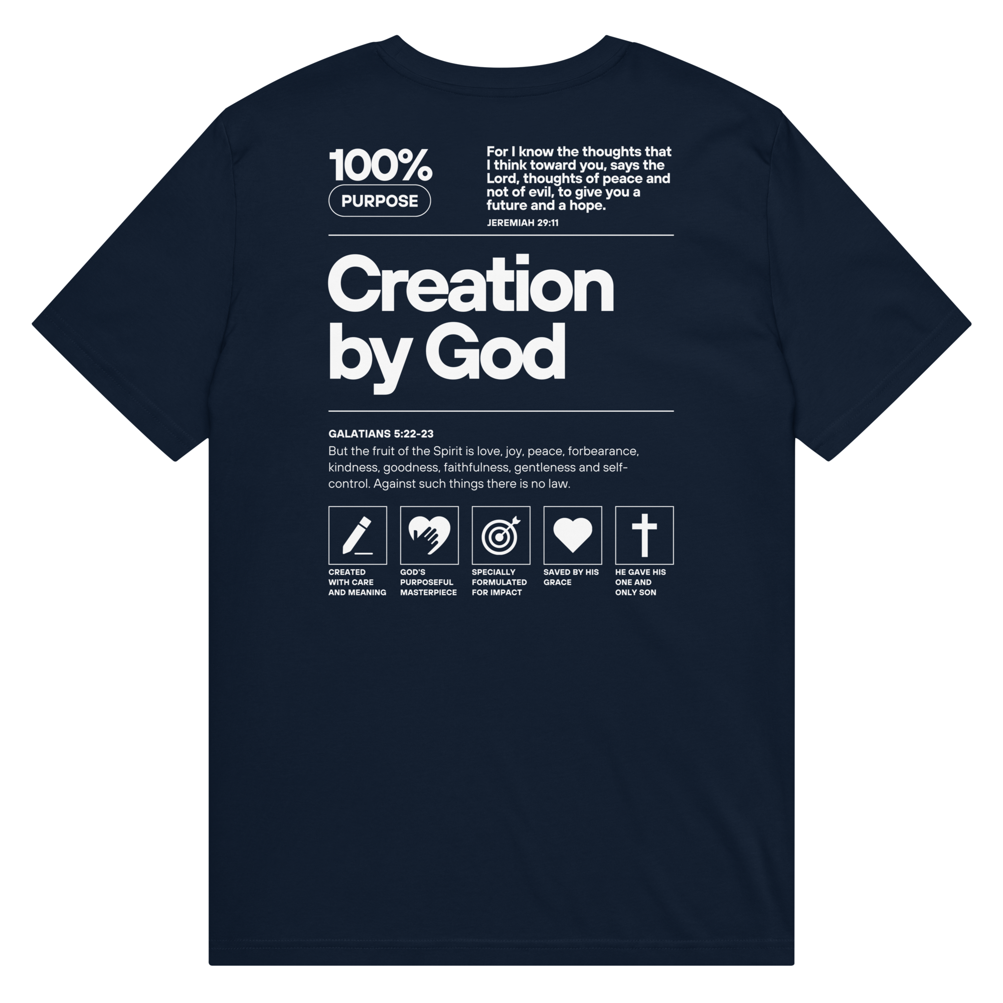 Creation T-shirt creation t shirt 1 Kristna kläder och presenter Creation T-shirt