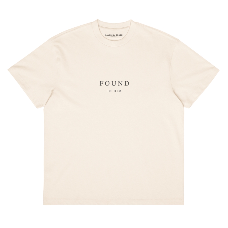 Found in him - box tee
