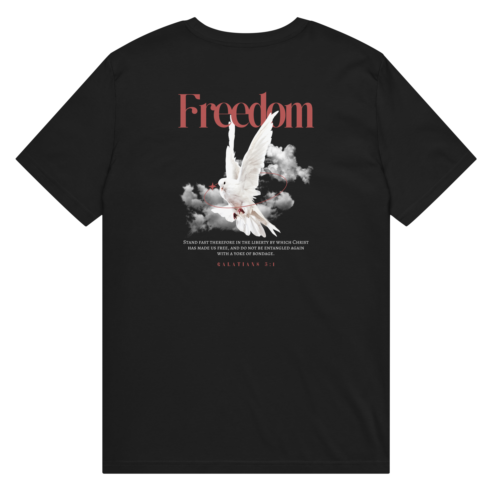 Freedom T-shirt freedom t shirt Kristna kläder och presenter Freedom T-shirt