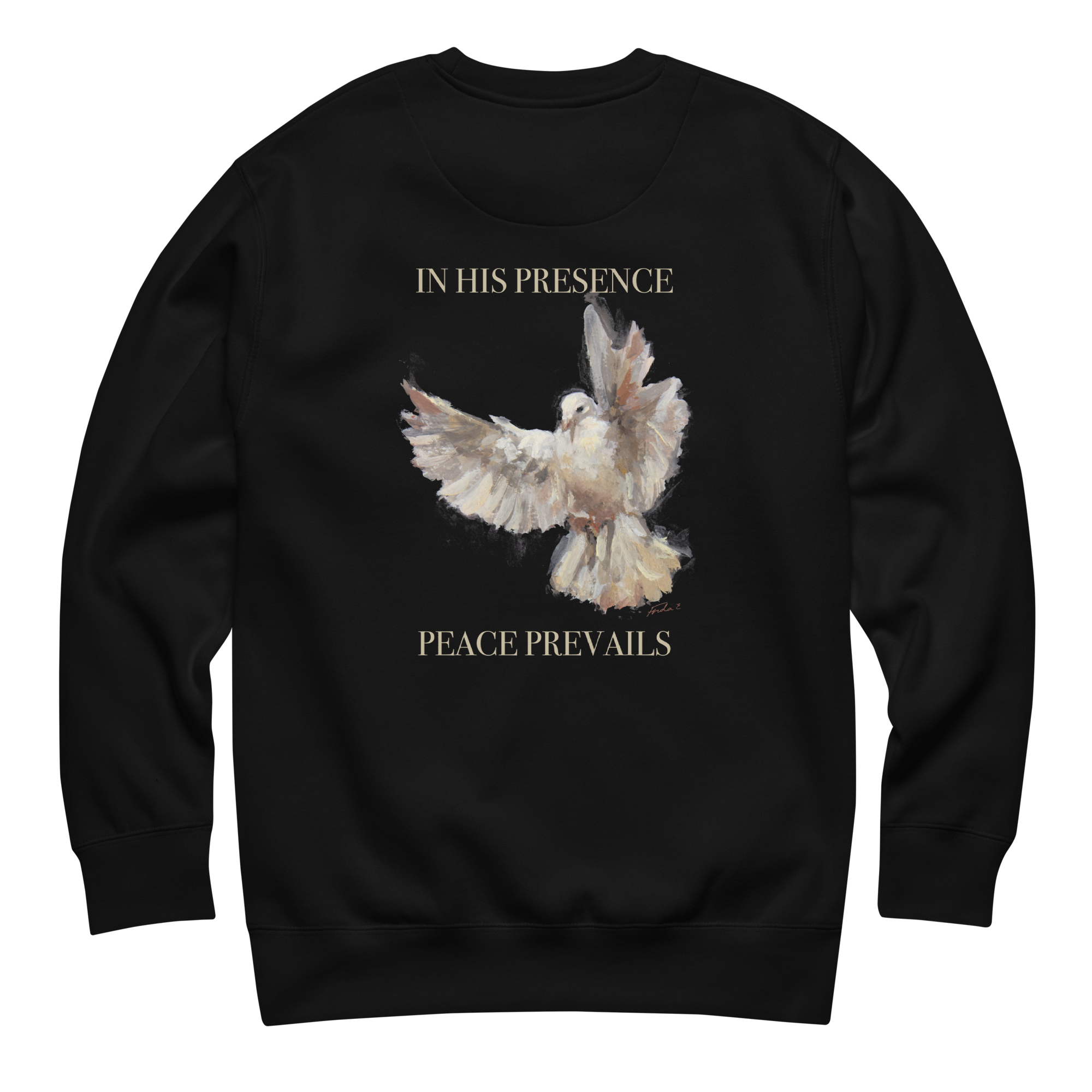 In his presence - Sweatshirt in his presence sweatshirt 1 Kristna kläder och presenter In his presence - Sweatshirt