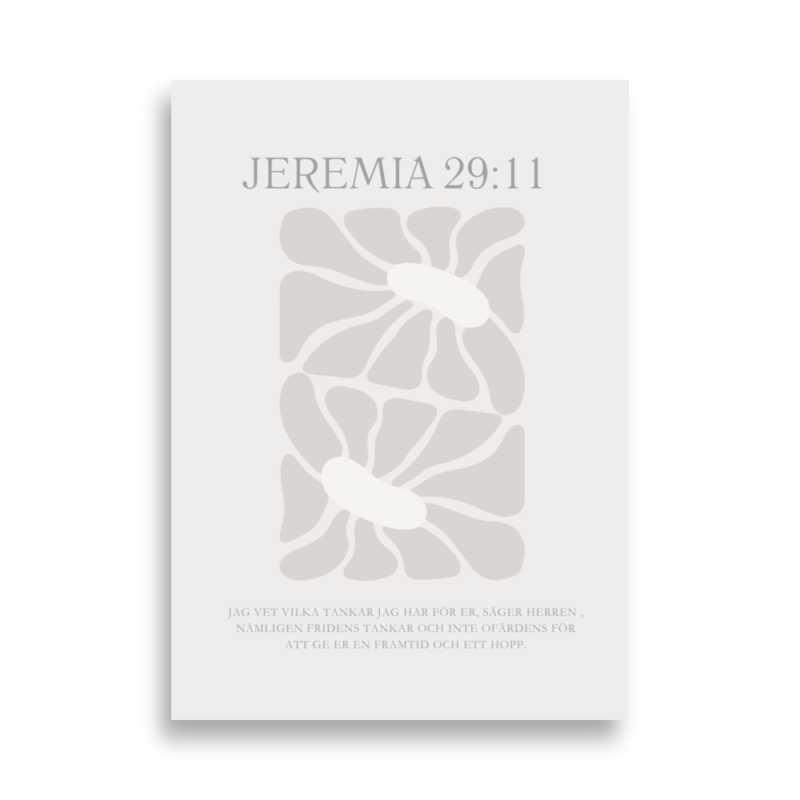 Jeremia 29 - Poster