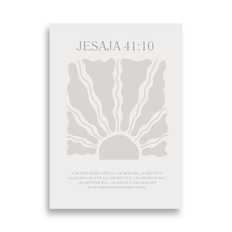 Jesaja 41 - Poster