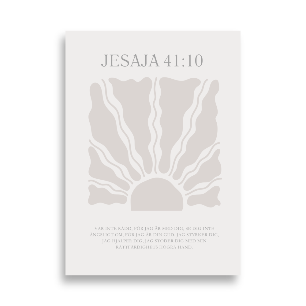 Jesaja 41 - Poster
