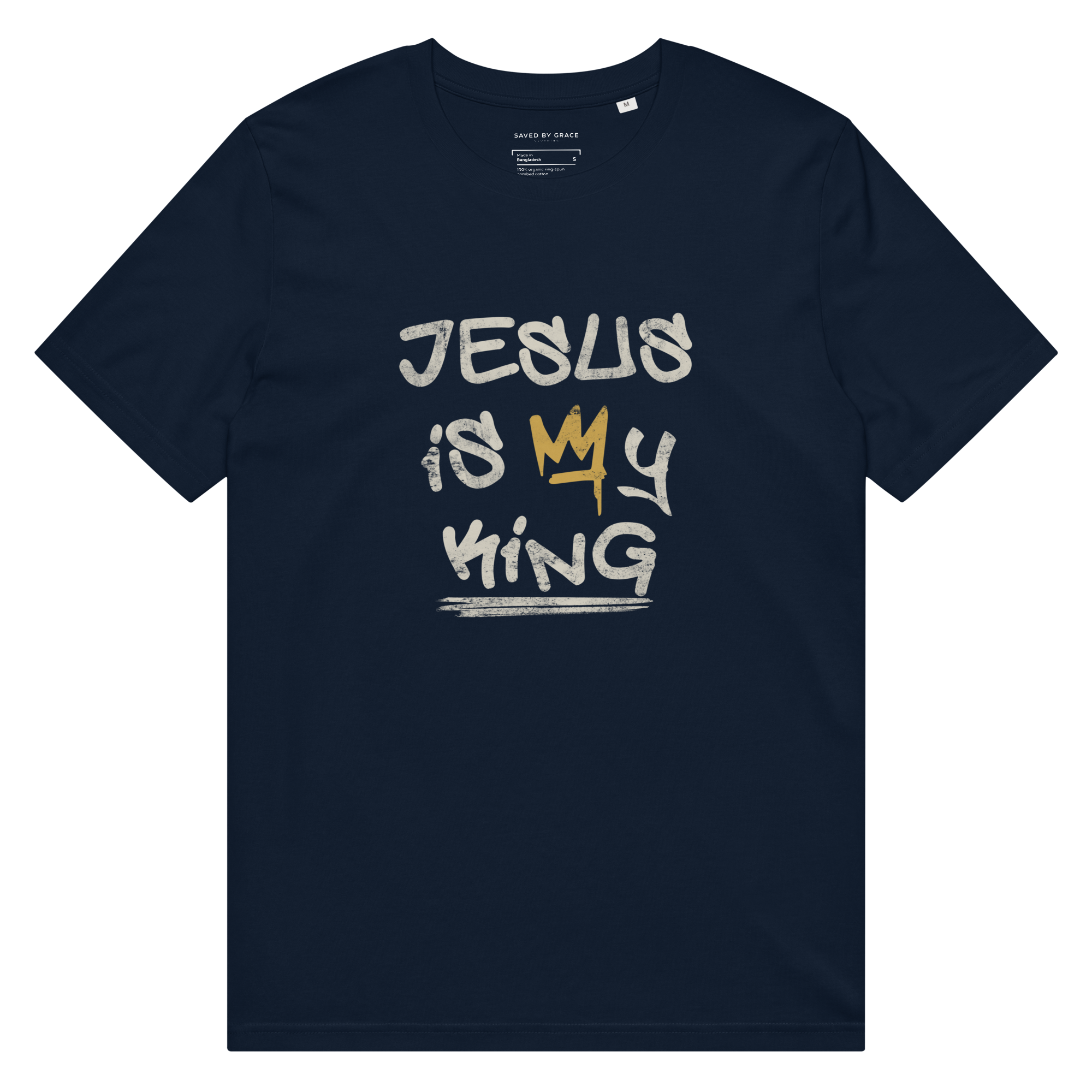 Jesus is King T-shirt jesus is king t shirt 1 Kristna kläder och presenter Jesus is King T-shirt