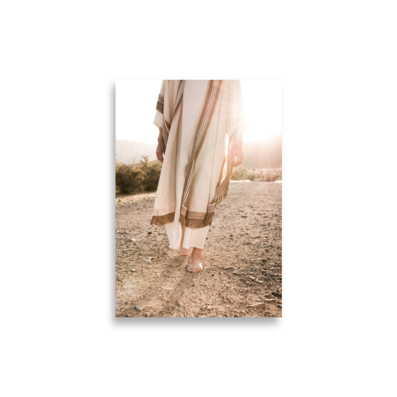 Jesus walks - poster