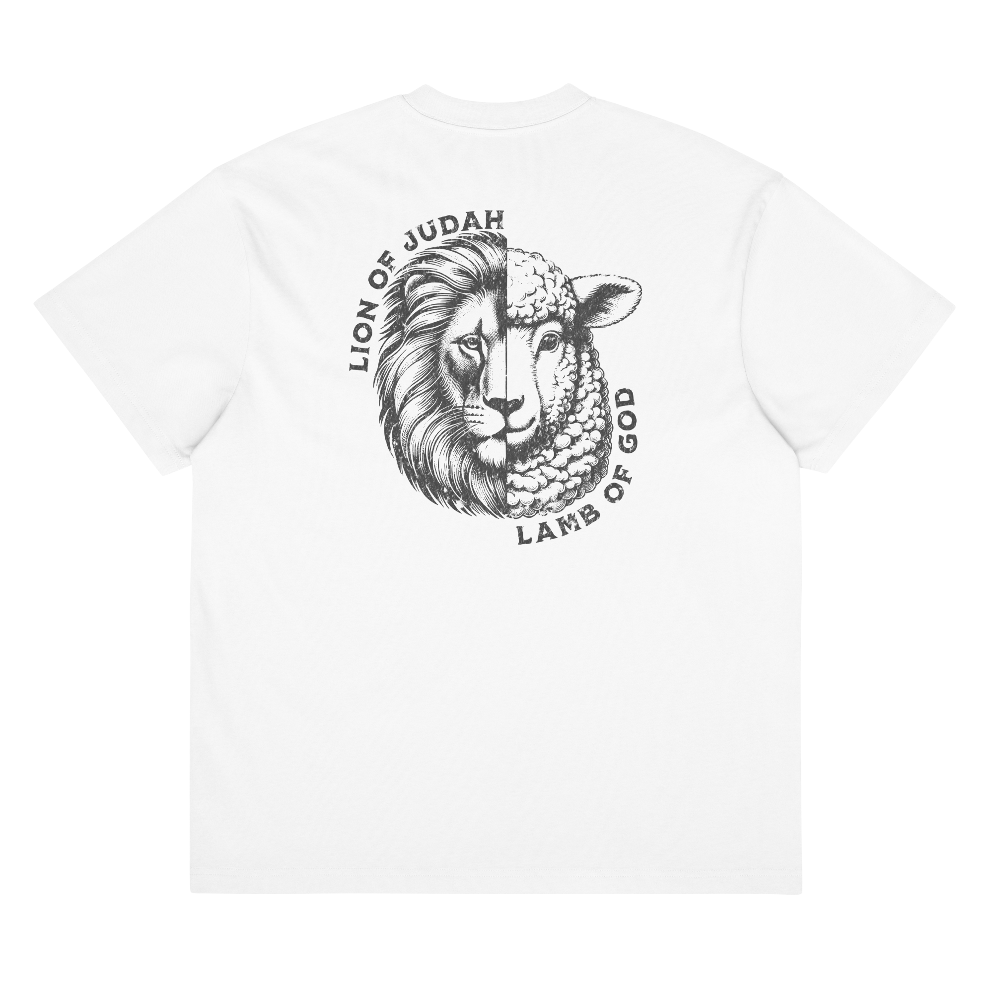 Lion of Judah - box tee lion of judah box tee 1 Kristna kläder och presenter Lion of Judah - box tee