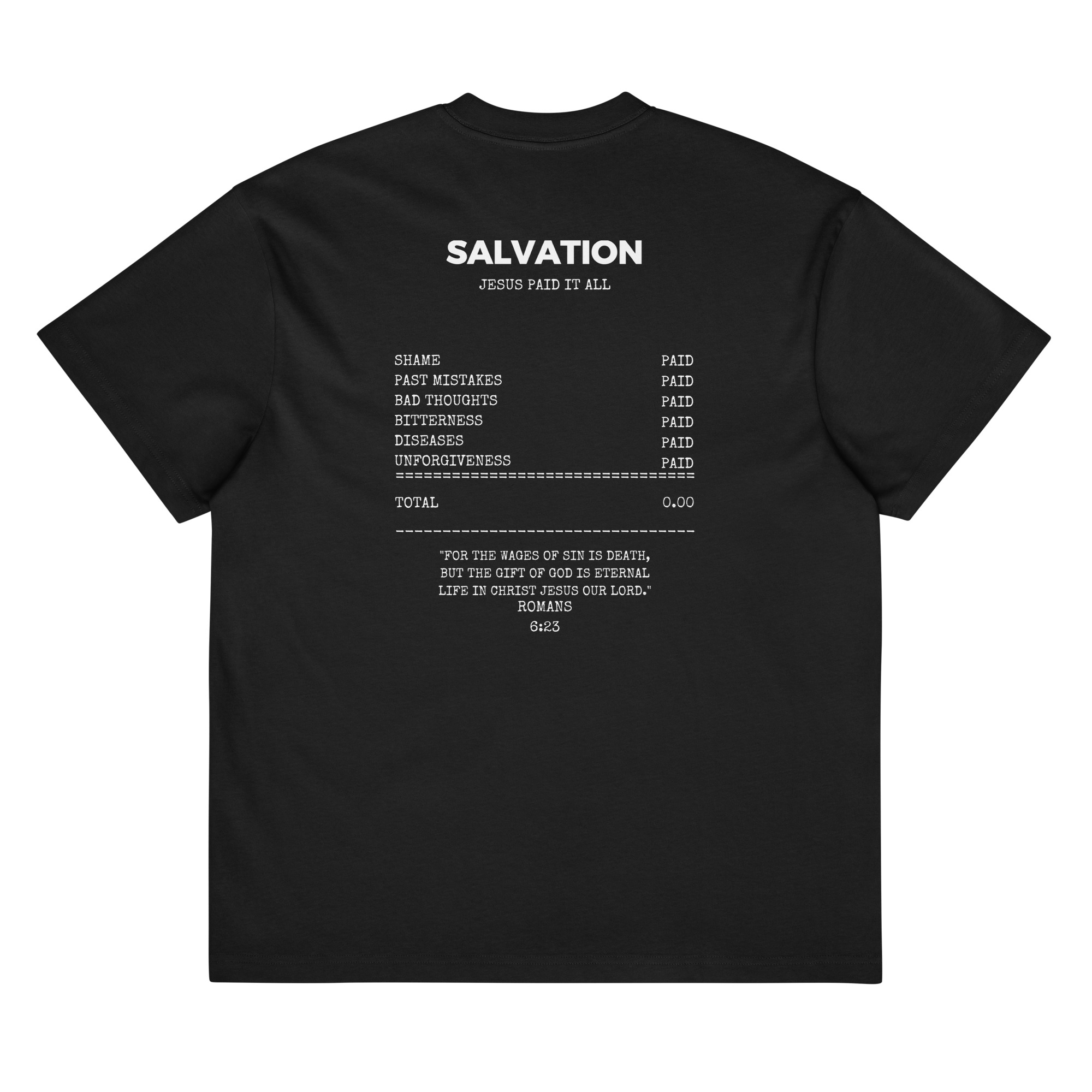 Salvation - box tee salvation box tee Kristna kläder och presenter Salvation - box tee