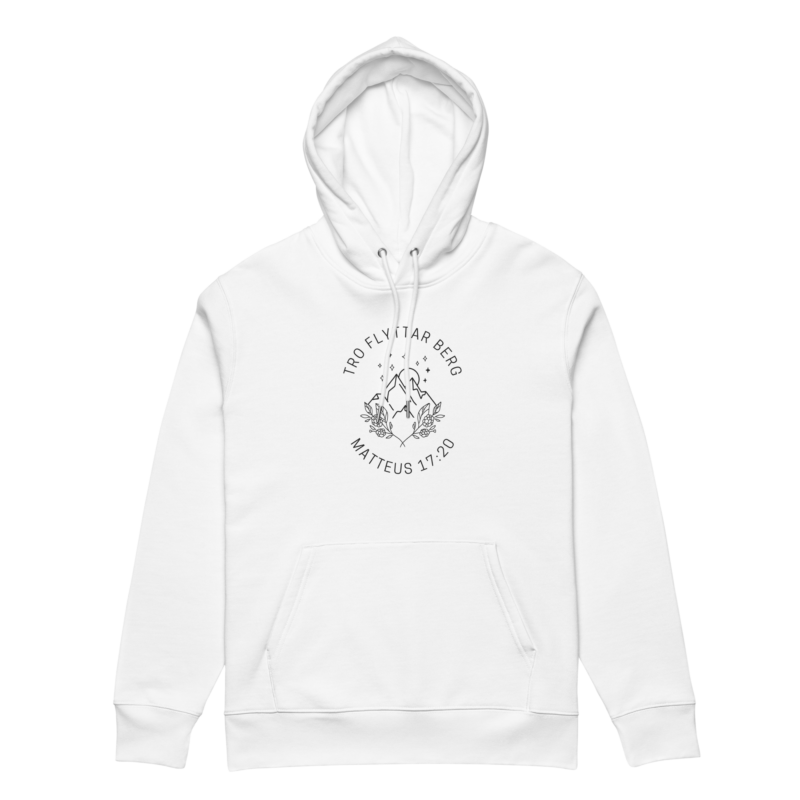 Tro flyttar berg Hoodie